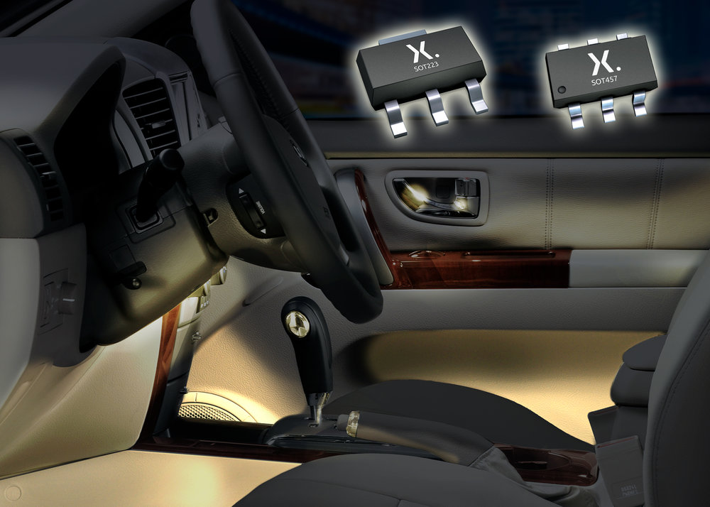 New automotive qualified constant current LED drivers from Nexperia deliver 250 mA output current